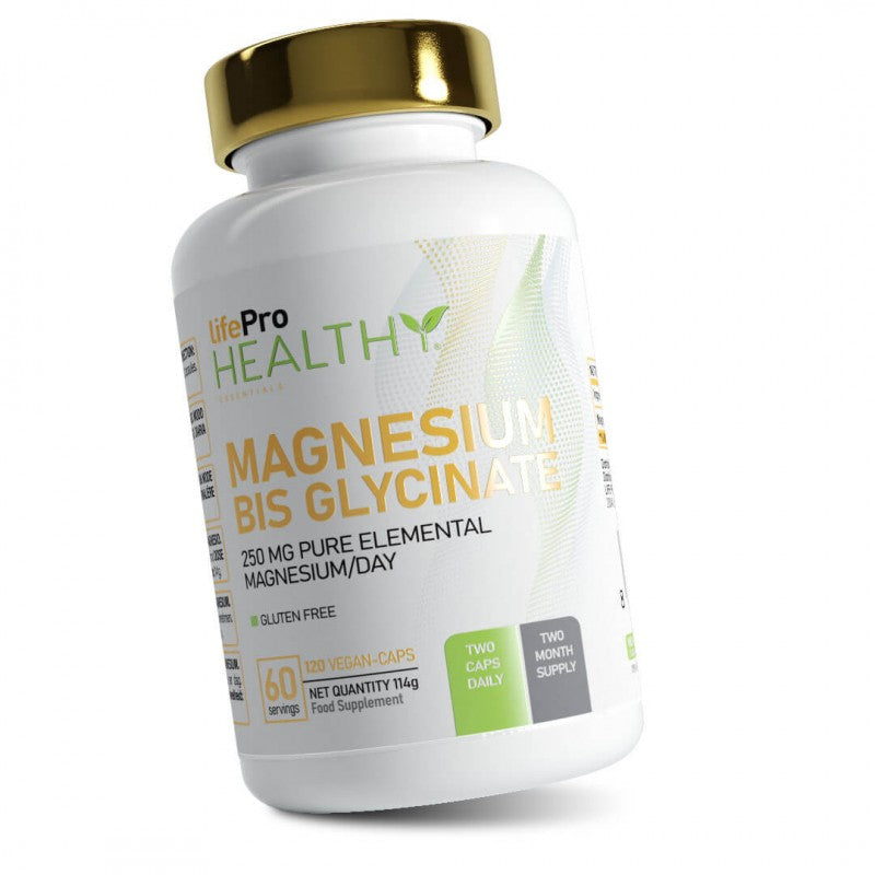 Life Pro Bisglicinato De Magnesio 120 Caps