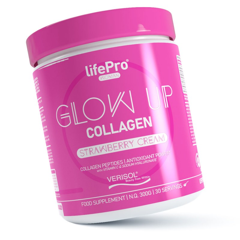 LIFE PRO COLLAGEN GLOW UP 300G STRAWBERRY CREAM