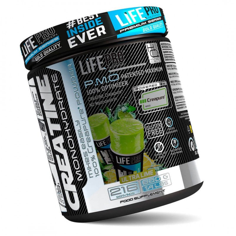 Life Pro Creatine Creapure 650g Ultra Lime