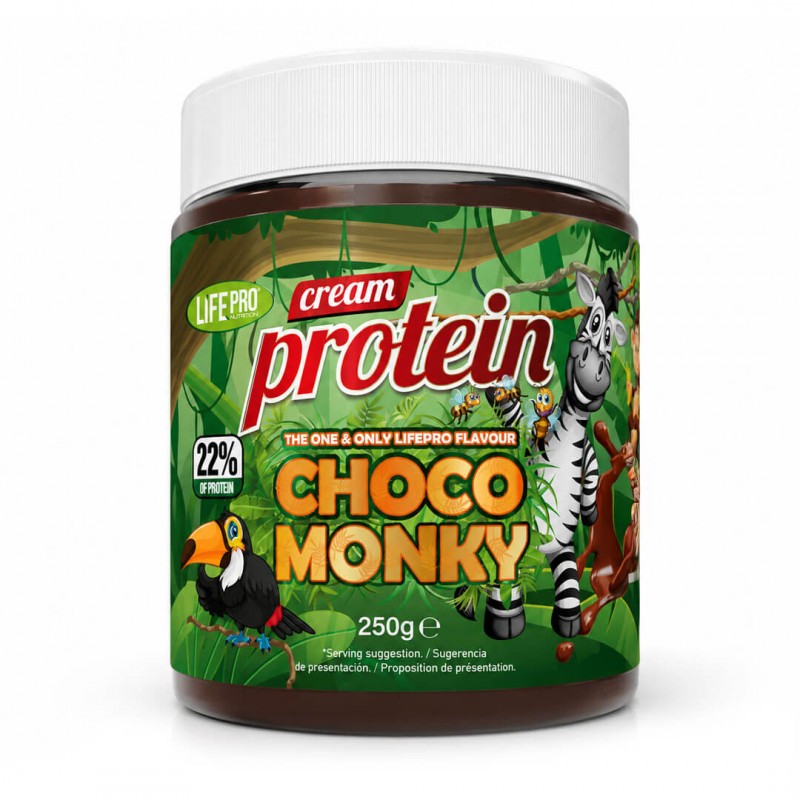 Life Pro Protein Cream Choco Monky 250g