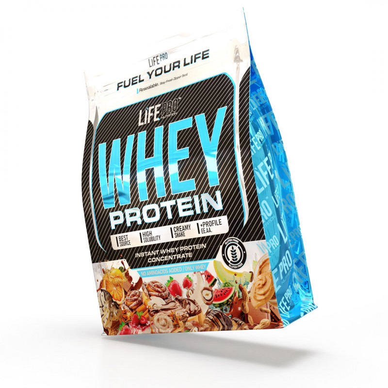 Life Pro Whey 2kg BAG STRAWBERRY BANANA