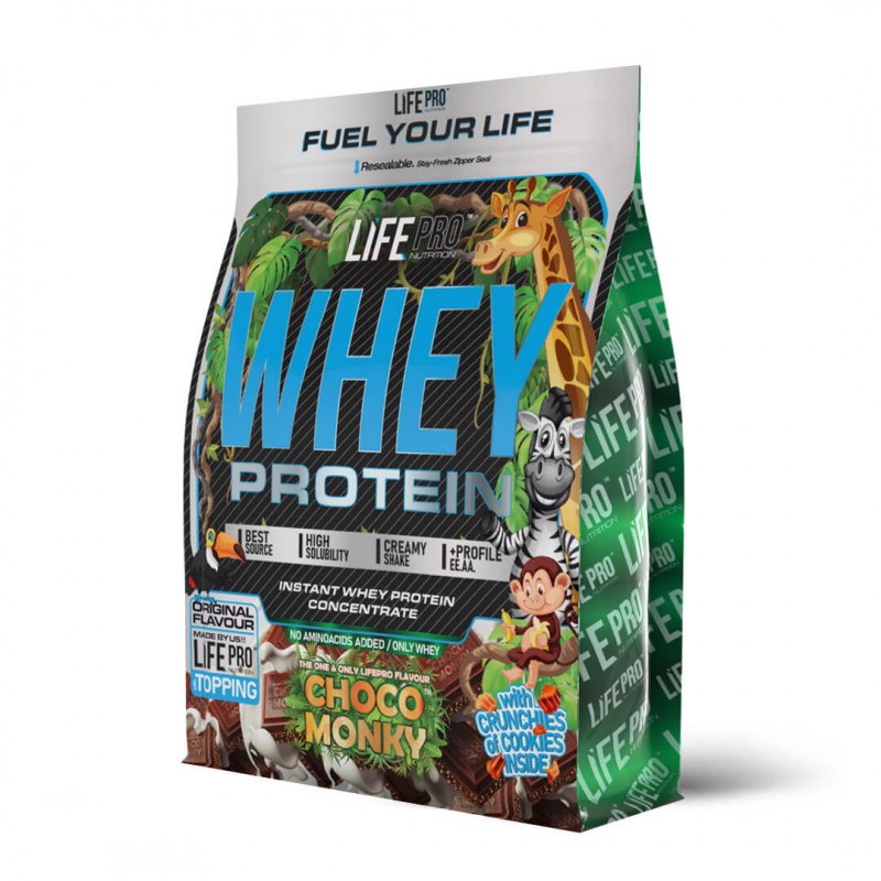 LIFE PRO WHEY 1Kg BAG STRACCIATELLA