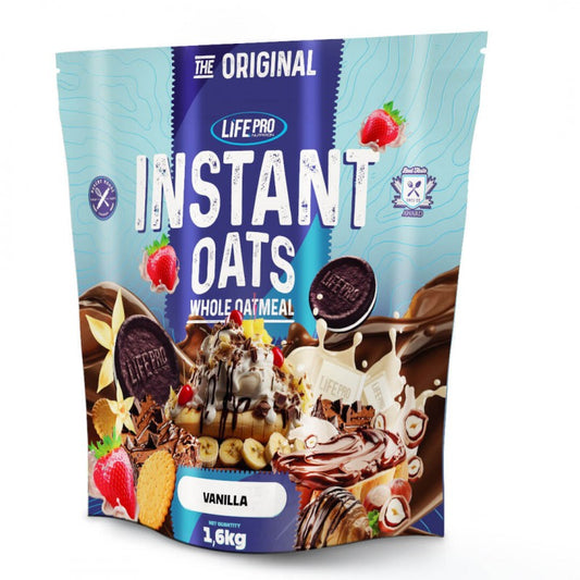 Life Pro Instant Oats 1.6kg Vanilla