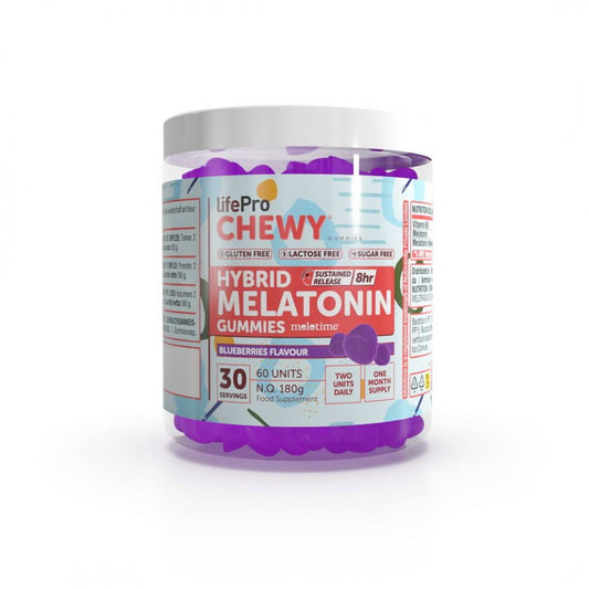 Life Pro Chewy Hybrid Melatonin 60 Gummies