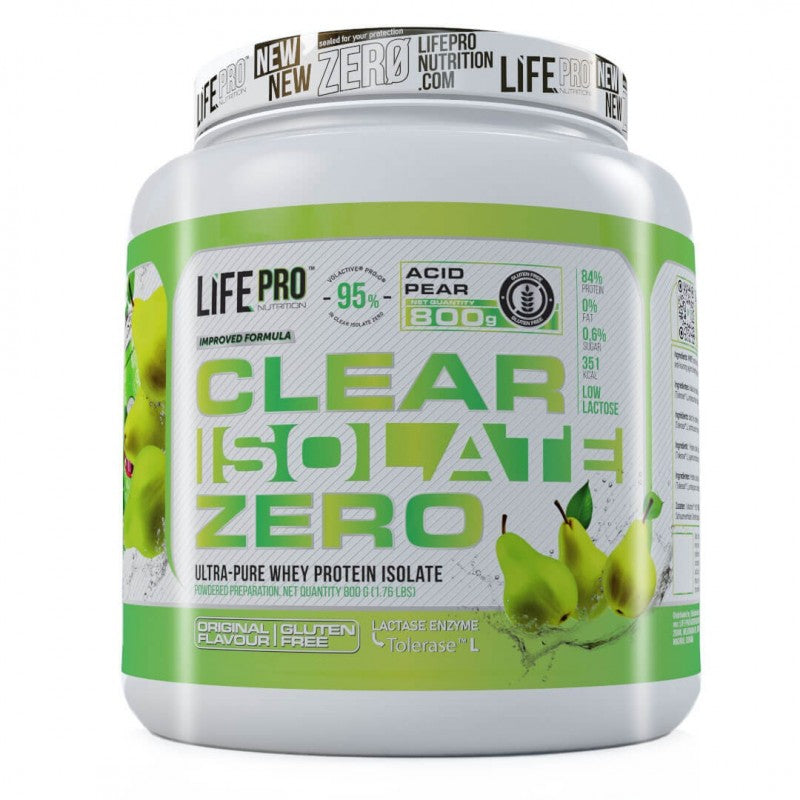 Life Pro Clear Isolate Zero 800g Acid Pear.
