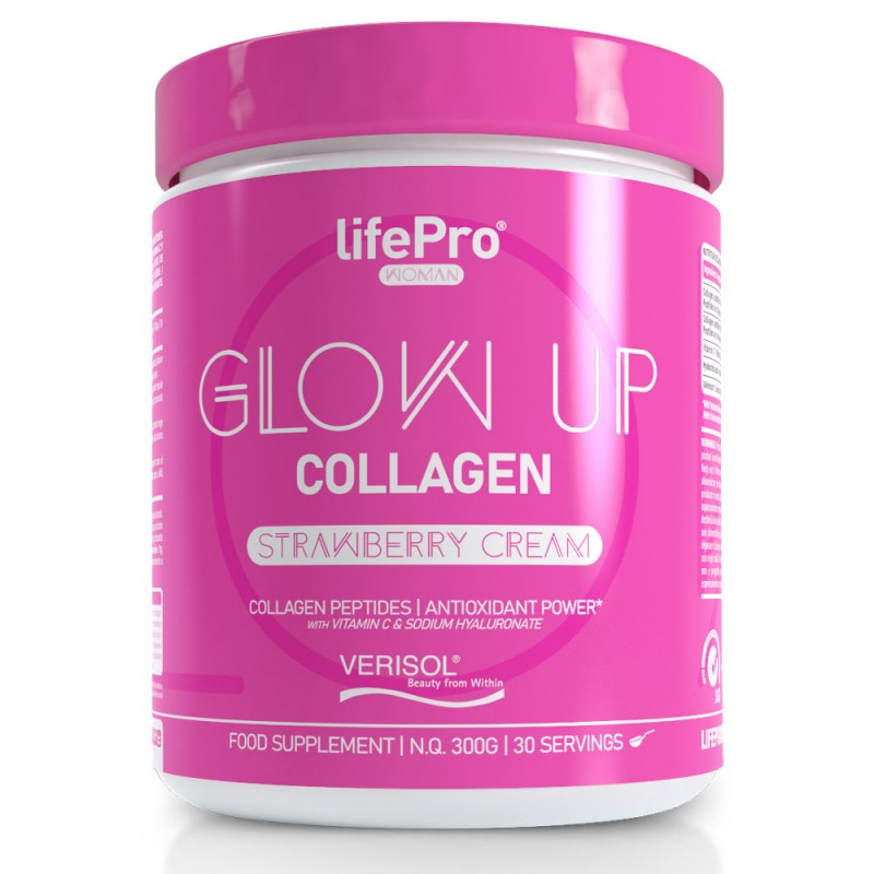 LIFE PRO COLLAGEN GLOW UP 300G STRAWBERRY CREAM