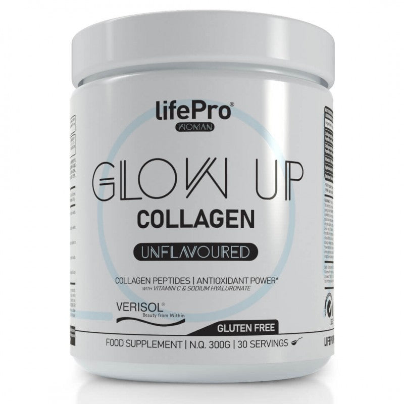 LIFE PRO COLLAGEN GLOW UP 300G SIN SABOR