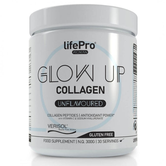 LIFE PRO COLLAGEN GLOW UP 300G SIN SABOR