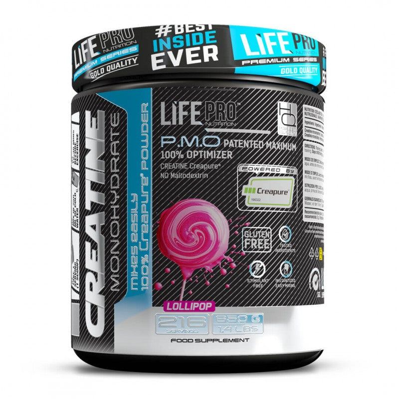 Life Pro Creatine Creapure 650g Lollypop