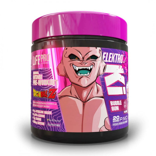 Preentreno Life Pro Elektro Dragon Ball Z Limited Edition 400g bubble gum