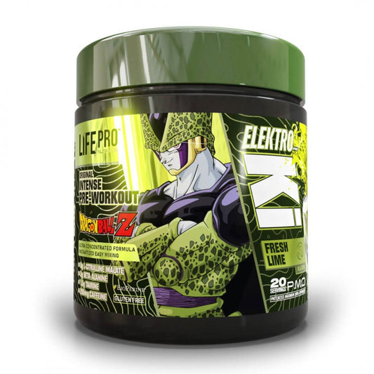Preentreno Life Pro Elektro Dragon Ball Z Limited Edition 400g Fresh lime