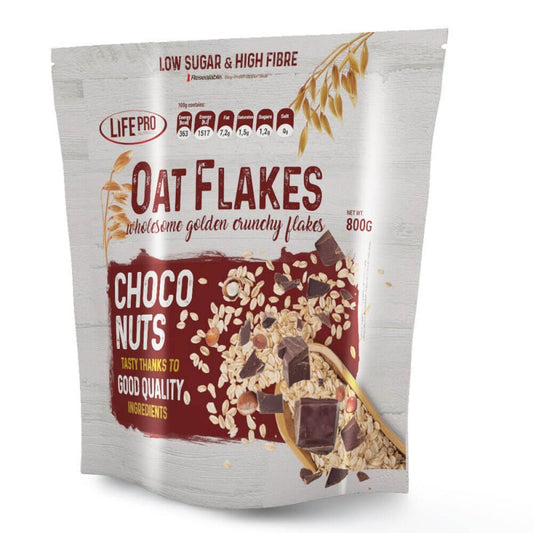 Life Pro Fit Food Copos De Avena 800g CHOCONUT