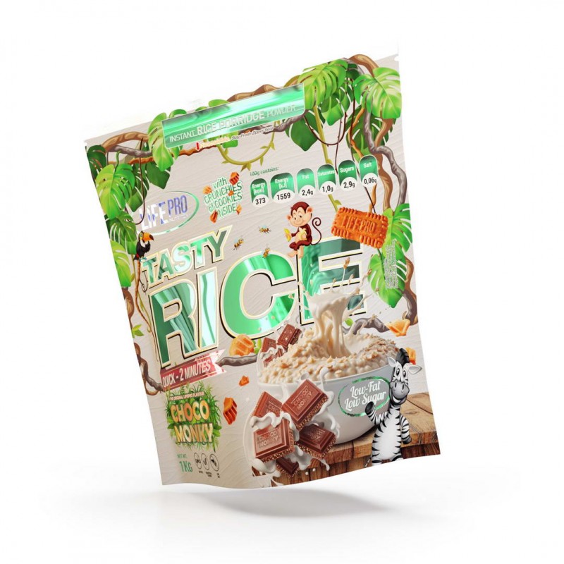 Life Pro Tasty Rice 1kg Choco Monky