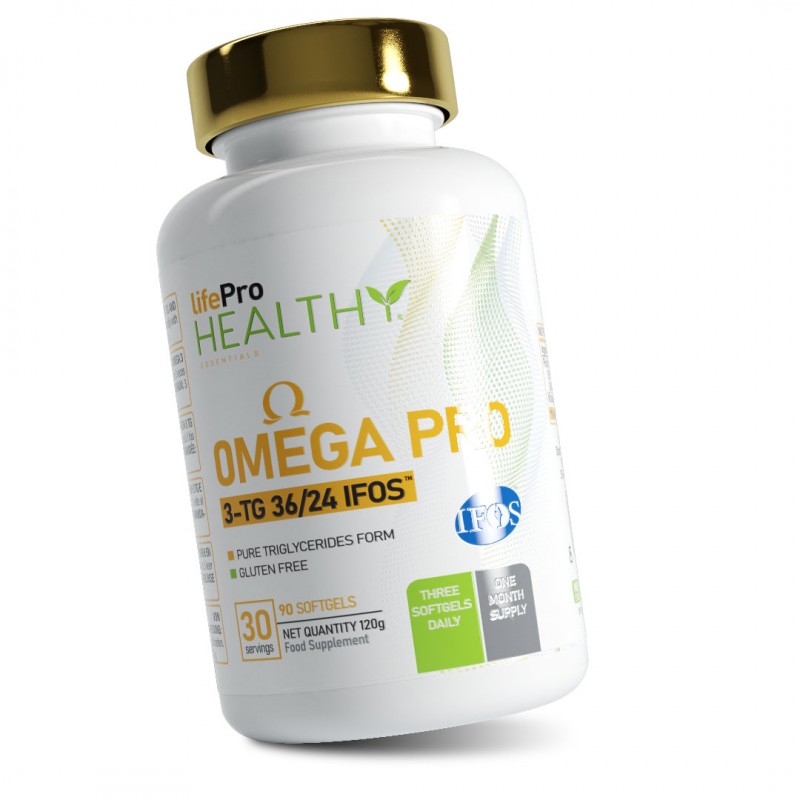 LIFE PRO OMEGA 3 PRO IFOS TG36/24 90 SOFTGEL