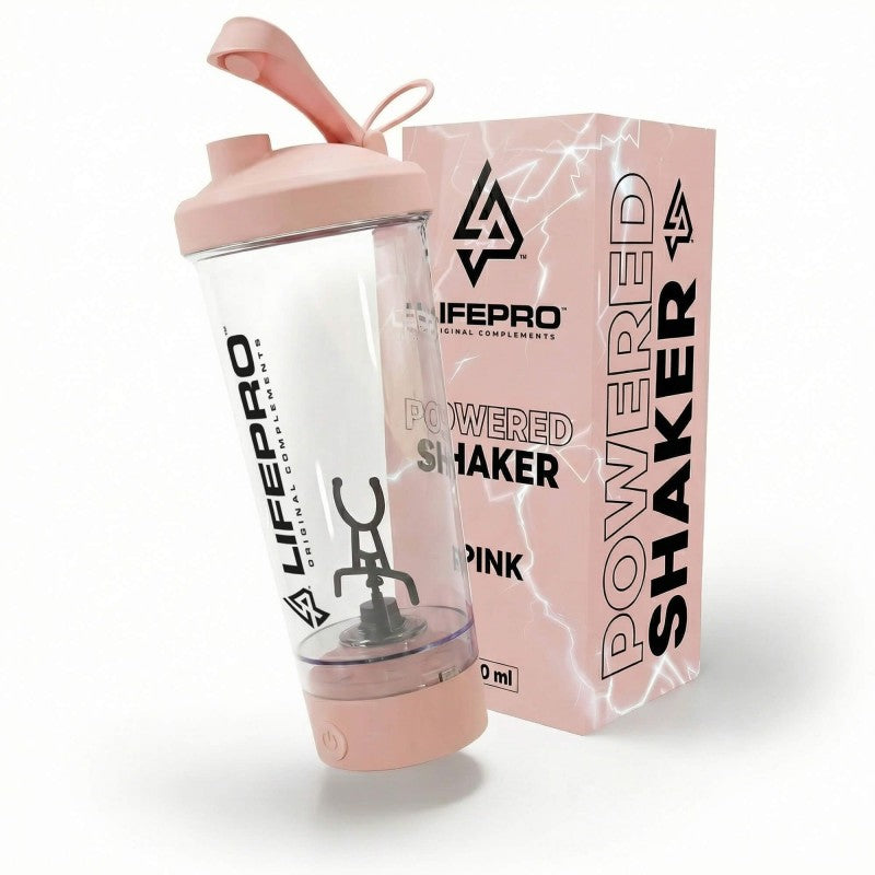 LIFE PRO POWERED SHAKER 450ML - COLOR NEGRO