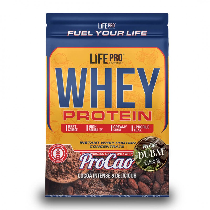 Life Pro Whey ProCao Gluten Free 1kg Dubai